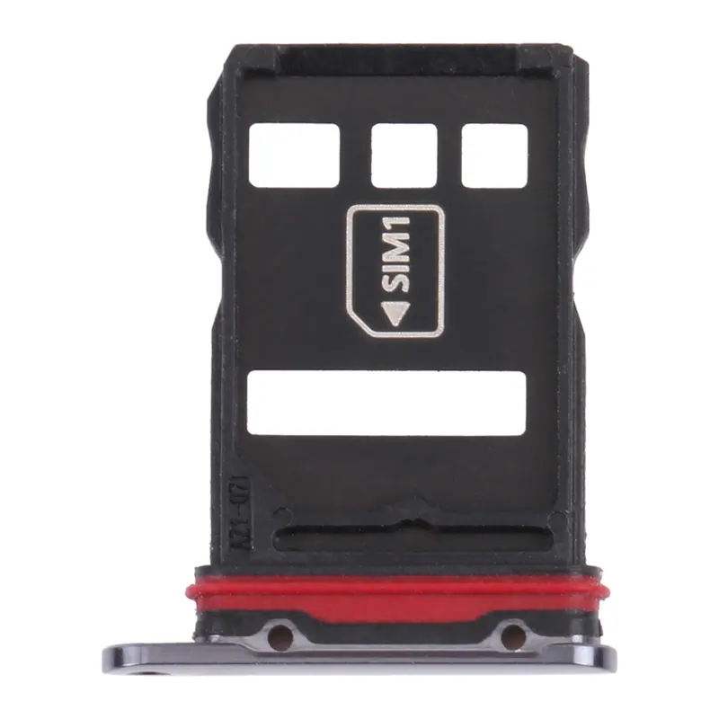 SIM Card Tray + NM Card Tray for Huawei Mate 40 RS Porsche Design (Black) — image 1