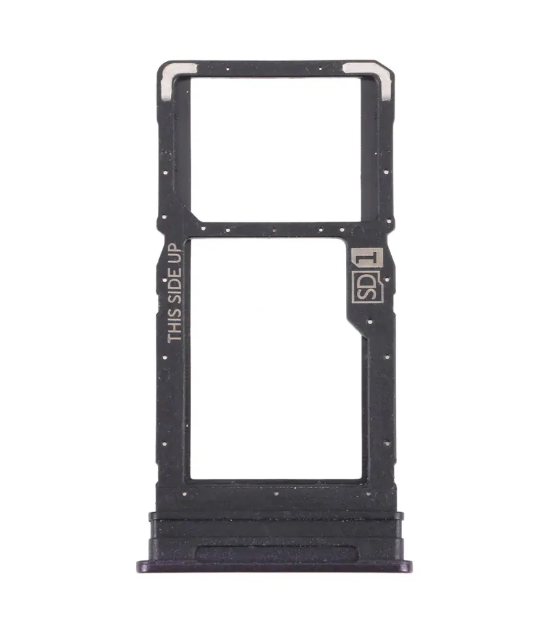 SIM Card Tray + Micro SD Card Tray for Motorola Moto G 5G (Grey) — image 1