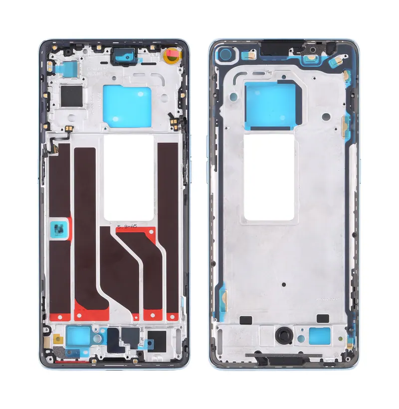 For OPPO Reno6 Pro 5G PEPM00 CPH2249 Original Front Housing LCD Frame Bezel Plate (Green) — image 1