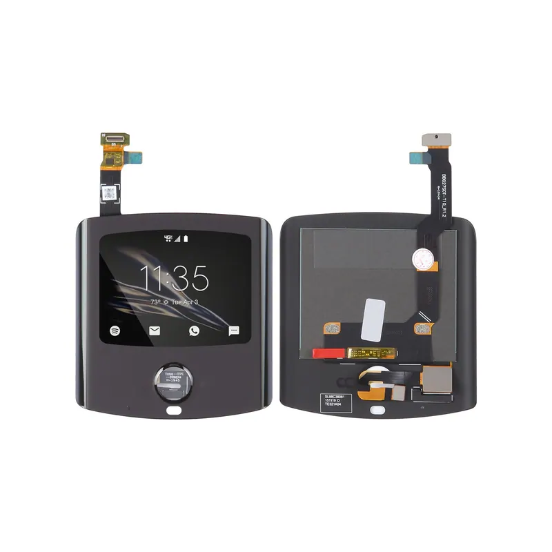 Original Secondary LCD Screen for Motorola Razr 2019 with Digitizer Full Assembly (Black) — image 1