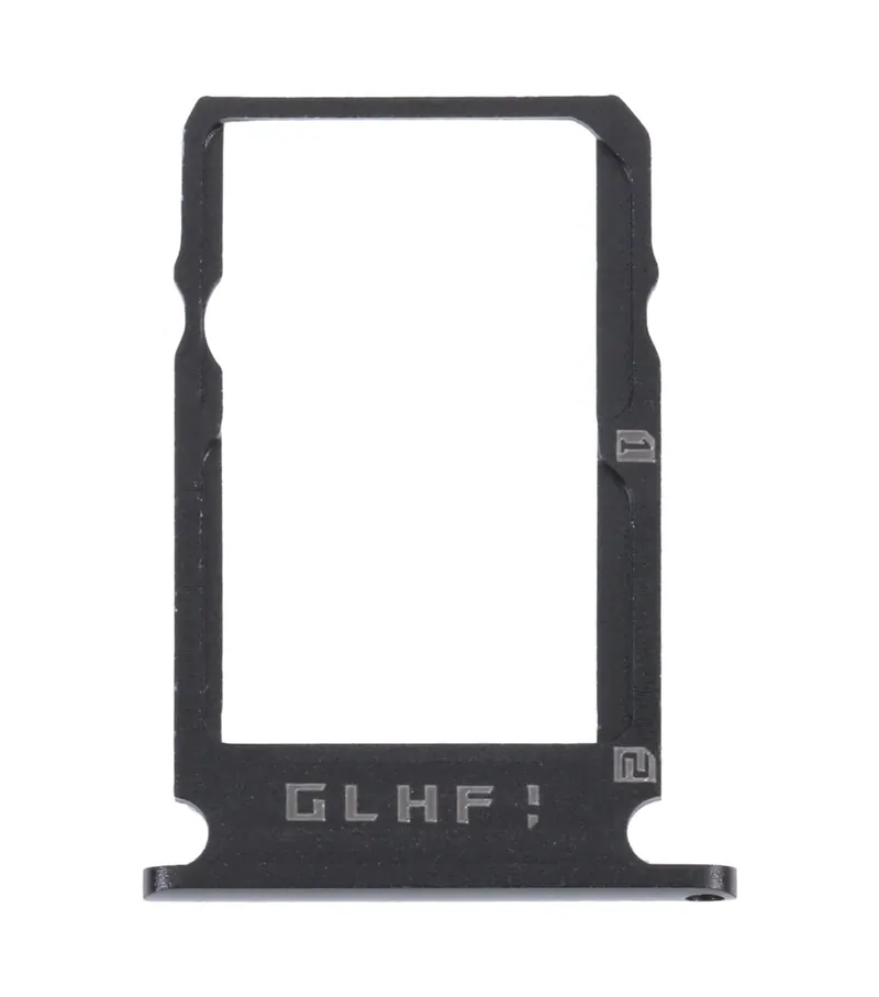 SIM Card Tray + SIM Card Tray for Asus ROG Phone 3 ZS661KS (Black) — image 1