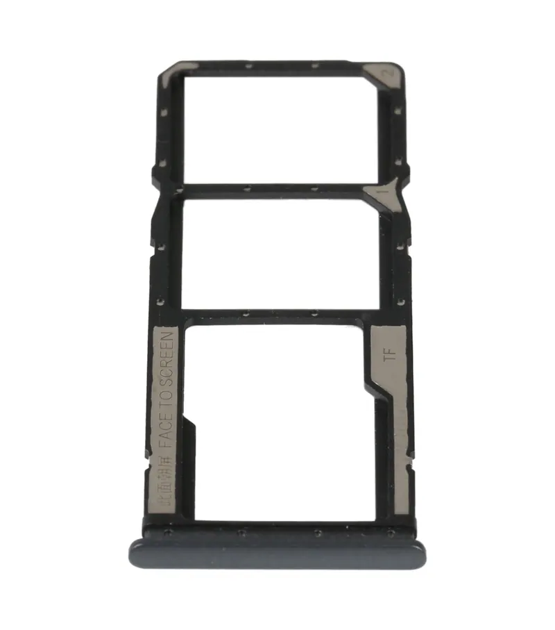 SIM Card Tray + SIM Card Tray + Micro SD Card Tray For Xiaomi Redmi 10 5G (Black) — image 1