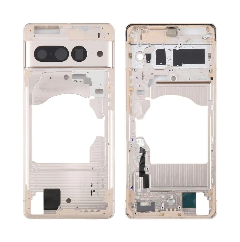 For Google Pixel 7 Pro Front Housing LCD Frame Bezel Plate(Gold) — image 1