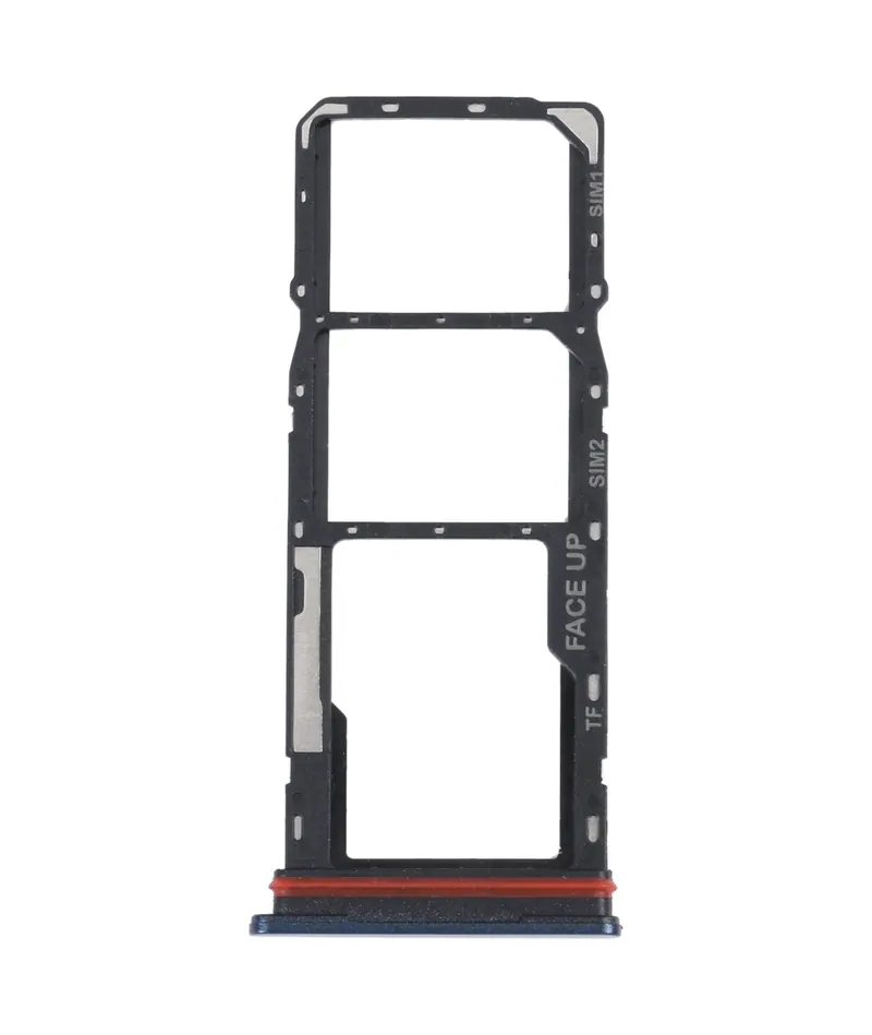 For Motorola Moto G42 SIM Card Tray + SIM Card Tray + Micro SD Card Tray (Black) — image 1