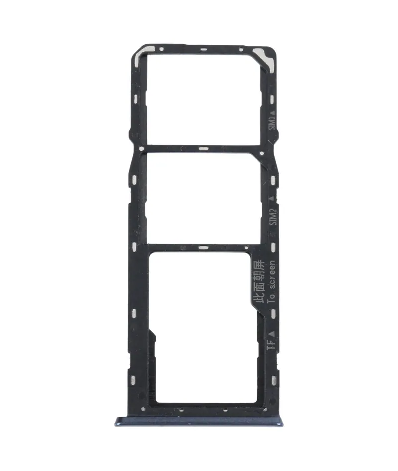 For OPPO A16K SIM Card Tray + SIM Card Tray + Micro SD Card Tray (Black) — image 1