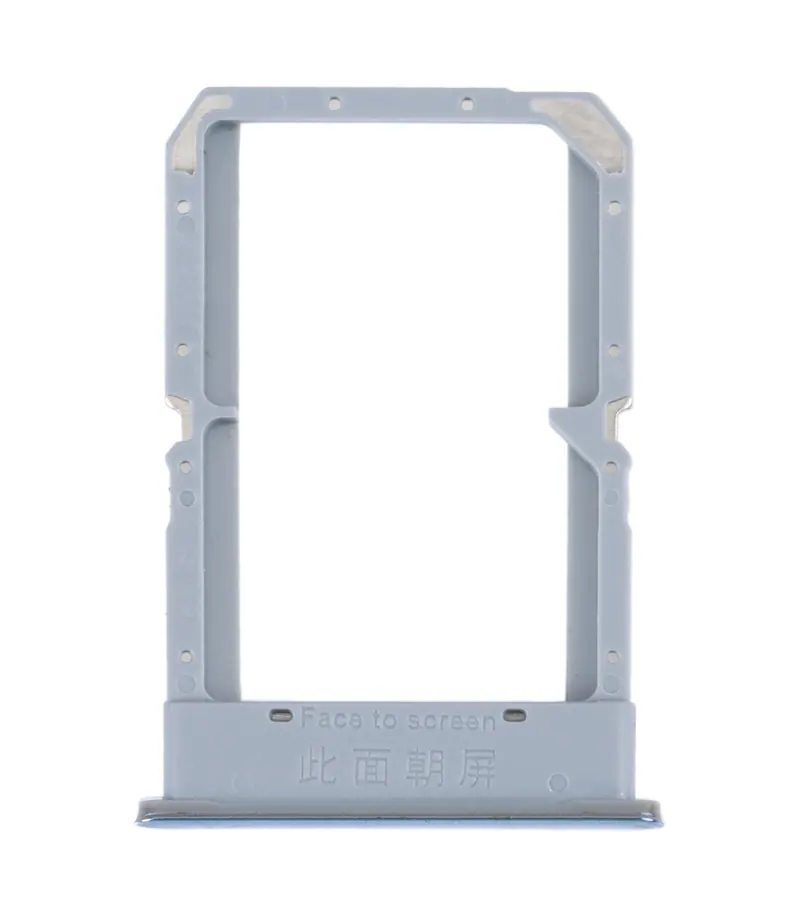For OPPO K10 4G SIM Card Tray + SIM Card Tray (Silver) — image 1