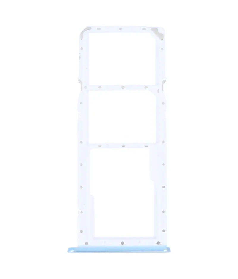 For OPPO A17 SIM Card Tray + SIM Card Tray + Micro SD Card Tray (Blue) — image 1