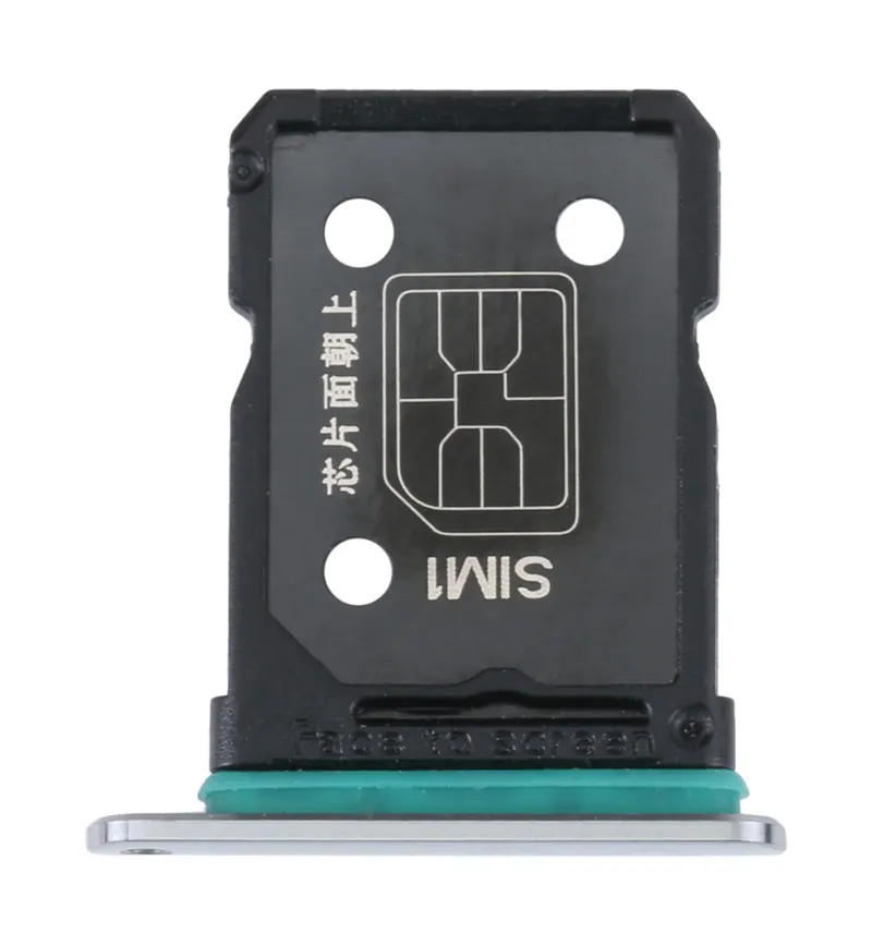For OPPO Find N SIM Card Tray + SIM Card Tray (Silver) — image 1