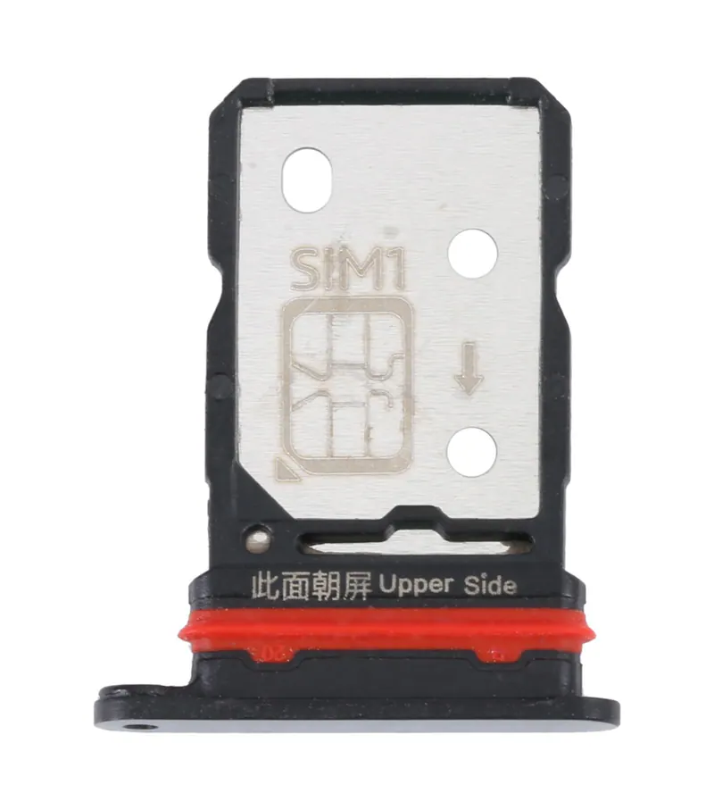 For vivo iQOO Neo6 SIM Card Tray + SIM Card Tray (Black) — image 1