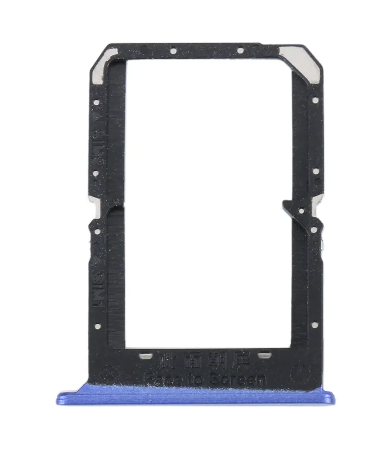 For Realme 9 Pro+ SIM Card Tray + SIM Card Tray (Blue) — image 1