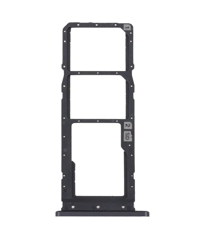 For Asus Zenfone 8 Flip ZS672KS SIM Card Tray + SIM Card Tray + Micro SD card tray (Grey) — image 1