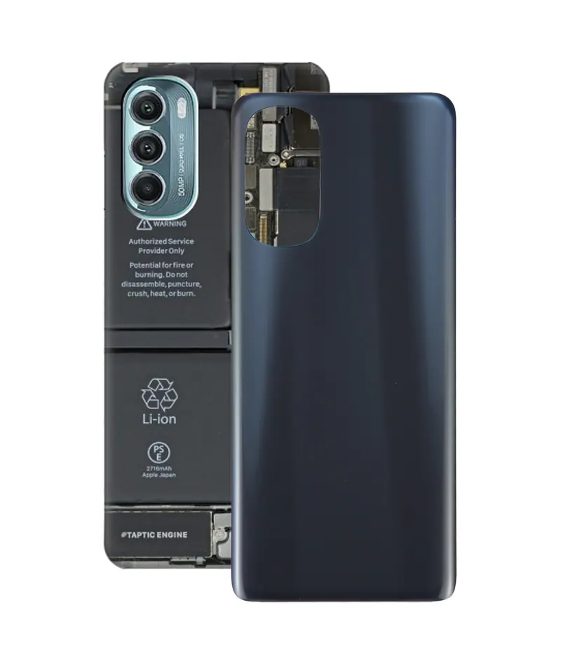 For Motorola Moto G Stylus 5G 2022 Original Battery Back Cover(Blue) — image 1