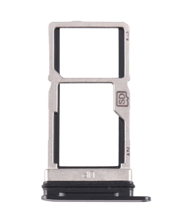 For Nokia XR20 Original SIM Card Tray + SIM / Micro SD Card Tray (Black) — image 1