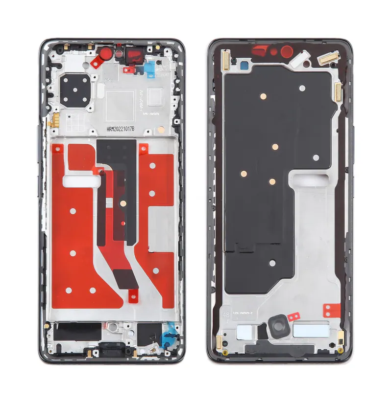 For Honor 80 Pro Front Housing LCD Frame Bezel Plate (Black) — image 1