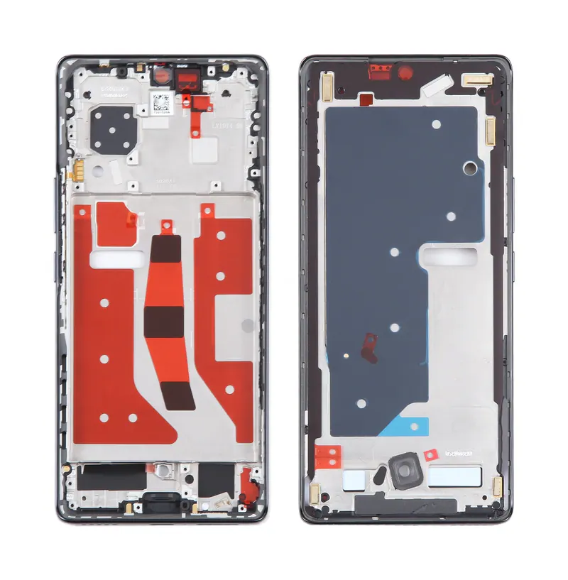 For Honor 80 Front Housing LCD Frame Bezel Plate(Black) — image 1