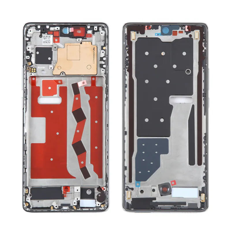 For Huawei nova 10 Front Housing LCD Frame Bezel Plate(Silver) — image 1