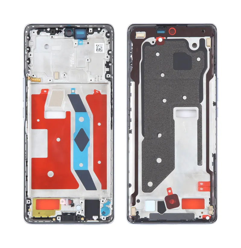 For Honor X40 Front Housing LCD Frame Bezel Plate(Blue) — image 1