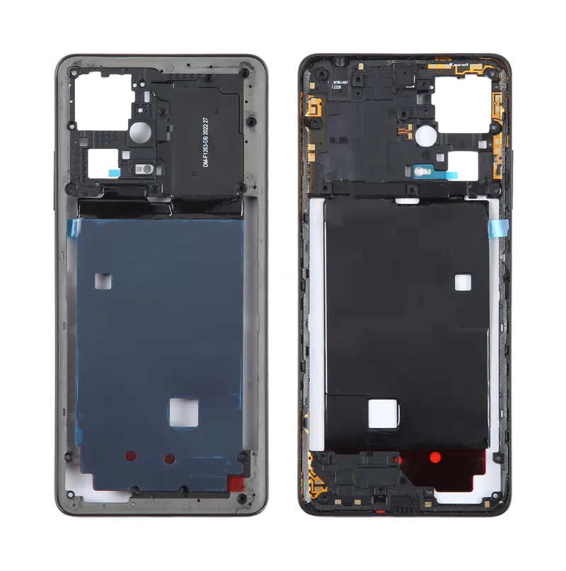 For Xiaomi Redmi Note 12 Pro+ Original Middle Frame Bezel Plate (Black) — image 1