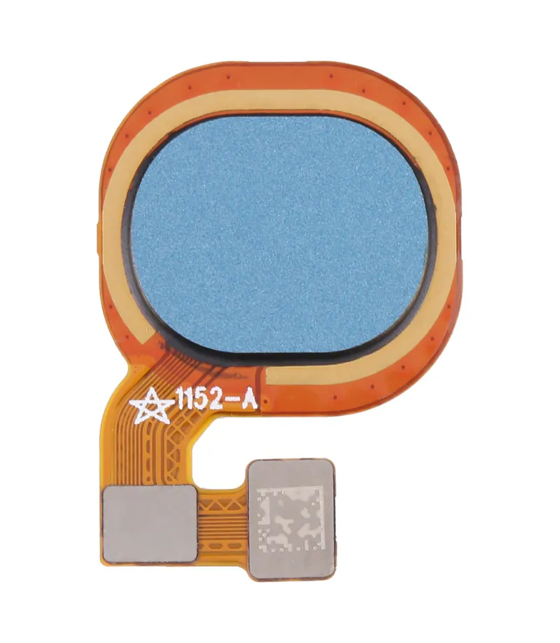 For Infinix Hot 10 Play Original Fingerprint Sensor Flex Cable (Blue) — image 1