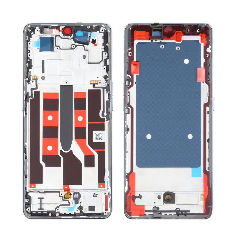 For OPPO Reno8 T 5G Original Front Housing LCD Frame Bezel Plate (Blue) — image 1