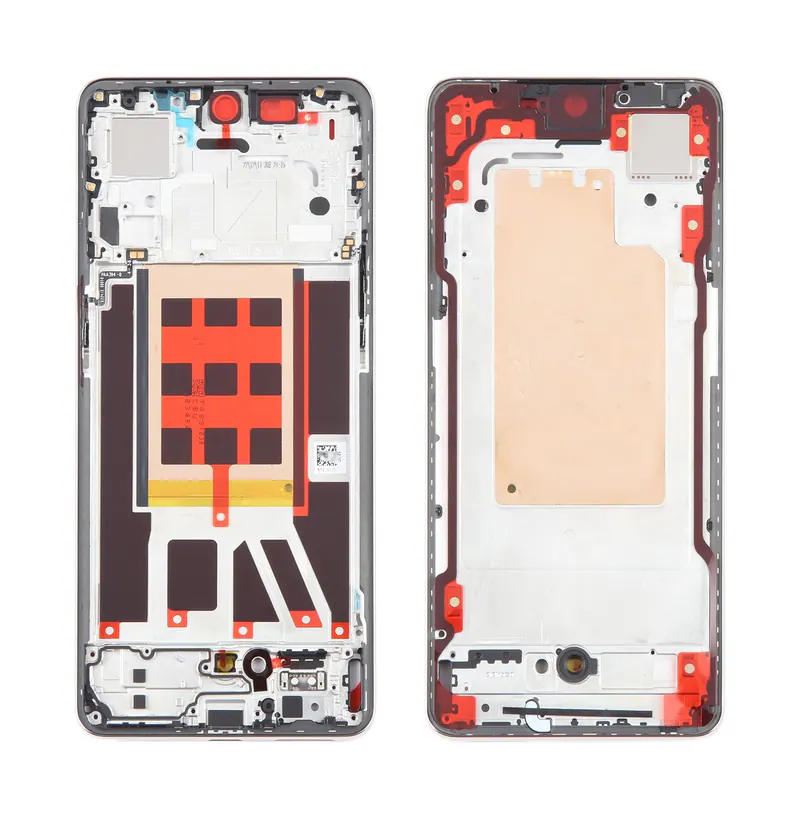 For OPPO Reno9 Pro Original Front Housing LCD Frame Bezel Plate (Gold) — image 1