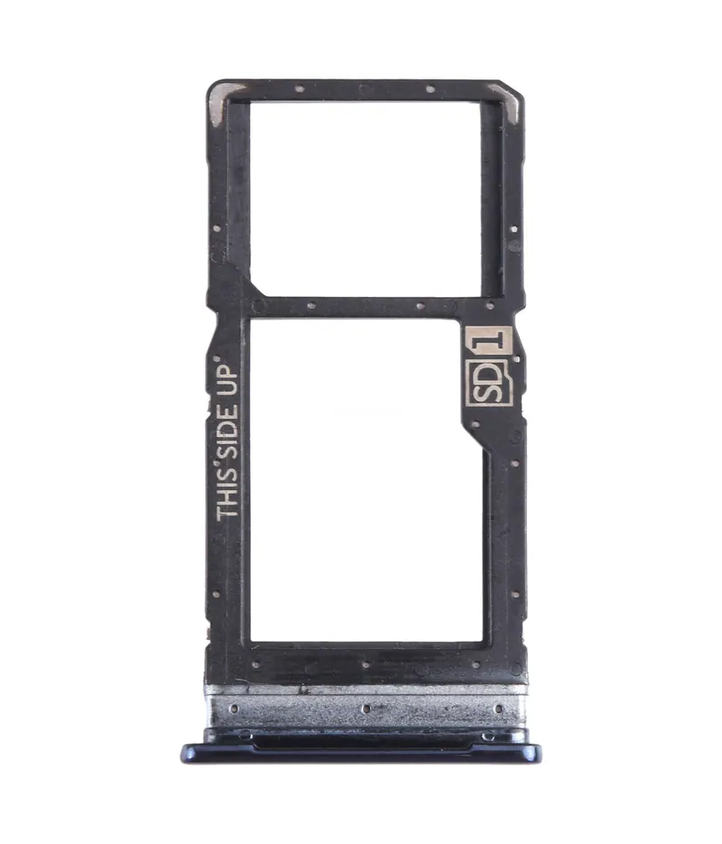 For Motorola Moto G 5G Plus SIM Card Tray + Micro SD Card Tray (Blue) — image 1