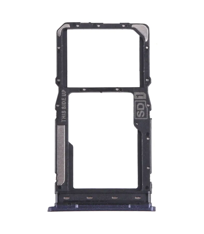 For Motorola Moto G Pure SIM Card Tray + Micro SD Card Tray (Purple) — image 1