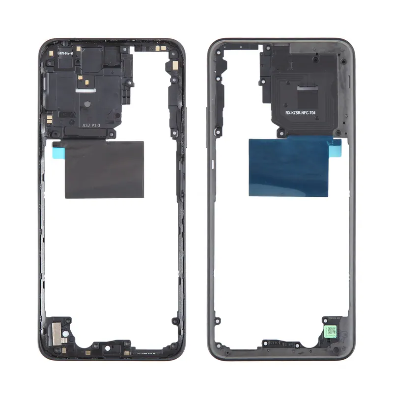 For Xiaomi Redmi Note 12S Original Middle Frame Bezel Plate (Black) — image 1