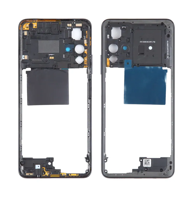 For Xiaomi Redmi Note 11S 5G Original Middle Frame Bezel Plate (Black) — image 1