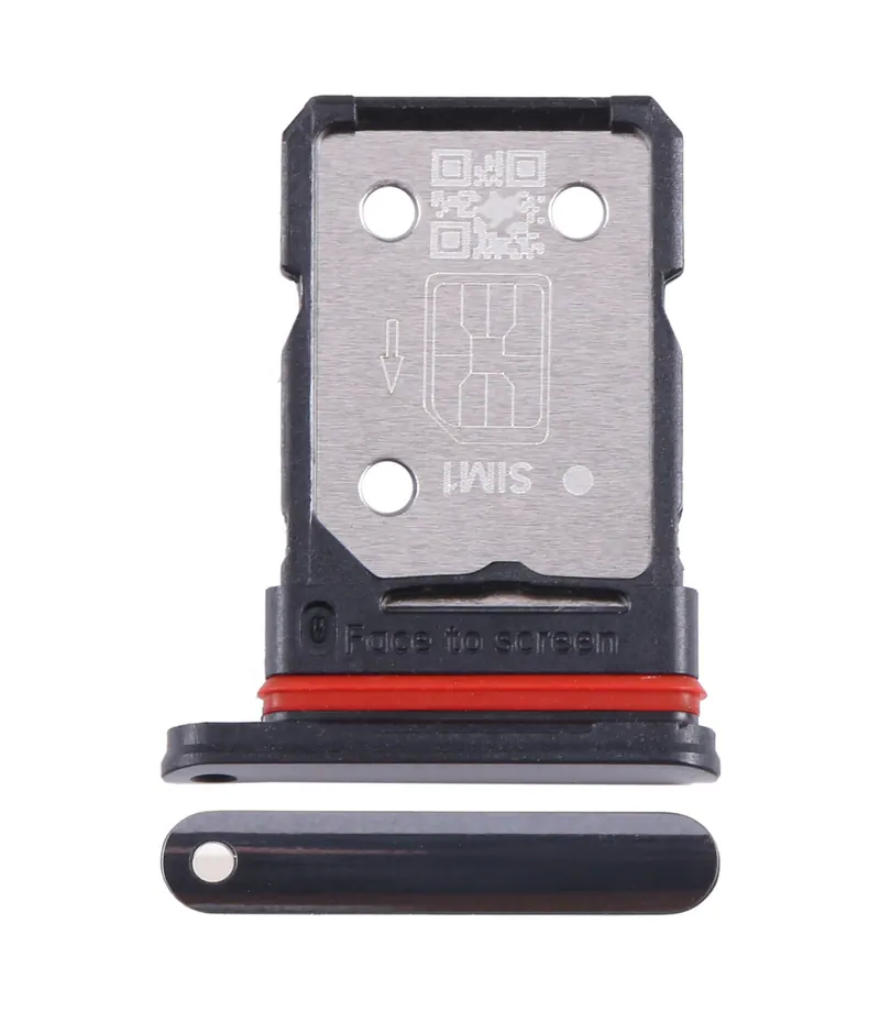 For OnePlus 11R CPH2487 SIM Card Tray + SIM Card Tray (Black) — image 1