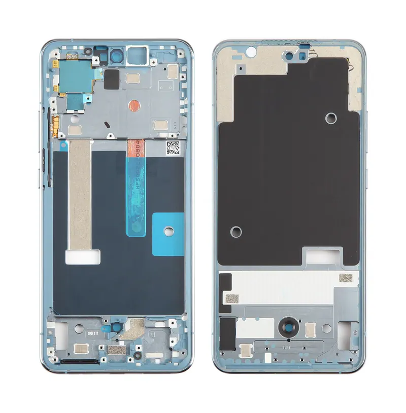 For Nokia X30 Original Front Housing LCD Frame Bezel Plate (Blue) — image 1