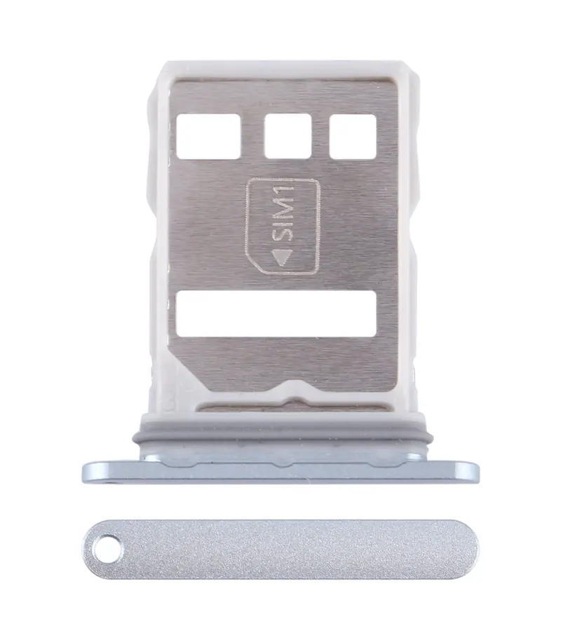 For Huawei Mate 60 Pro+ SIM + NM Card Tray (Silver) — image 1