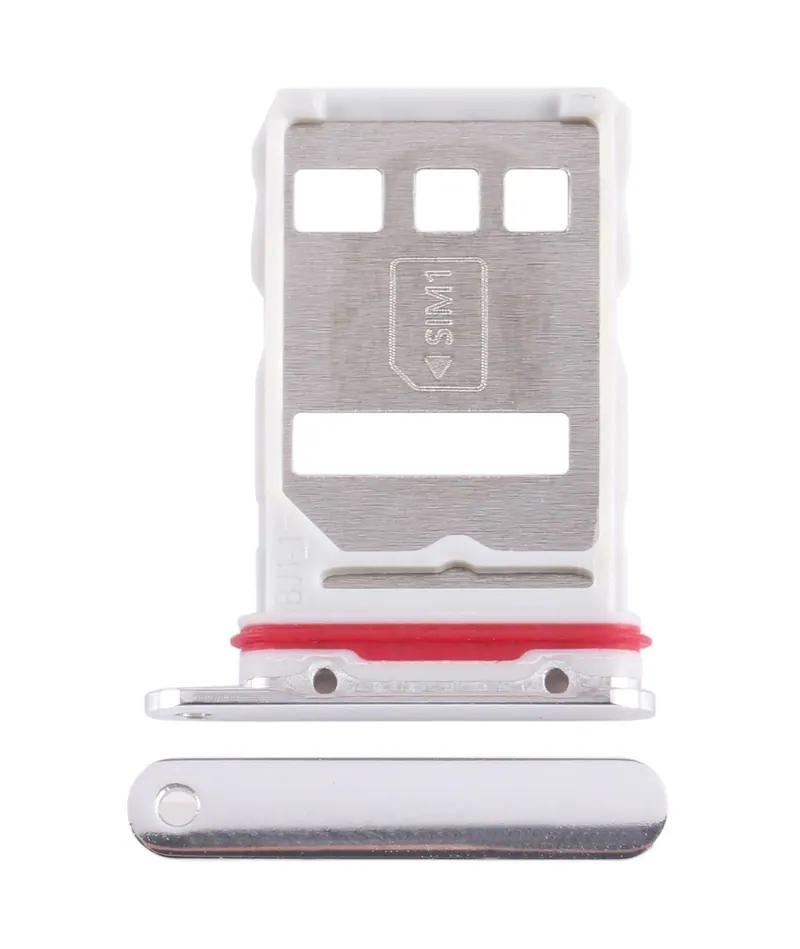 For Huawei Mate 50 Pro SIM Card Tray (Silver) — image 1