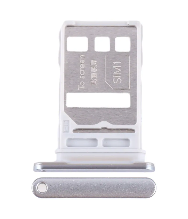 For Honor 80 GT SIM + SIM Card Tray (Silver) — image 1