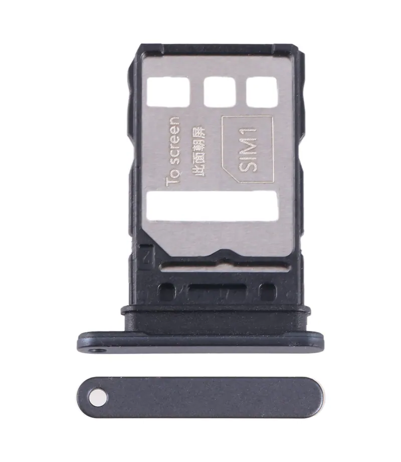 For Honor 80 SIM + SIM Card Tray (Black) — image 1