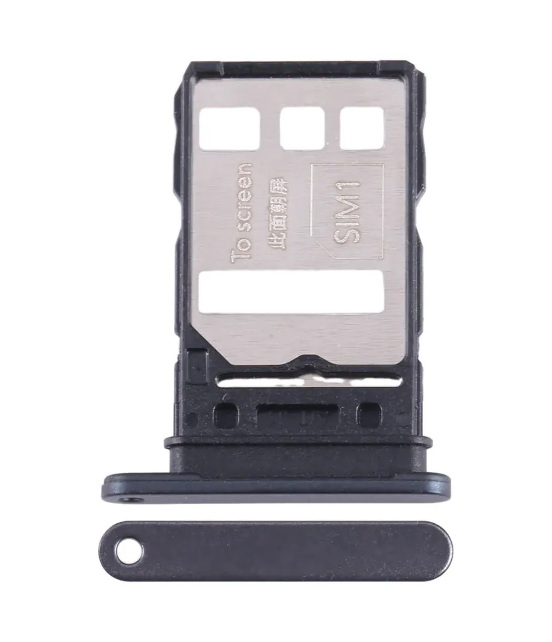 For Honor 80 Pro SIM + SIM Card Tray (Black) — image 1