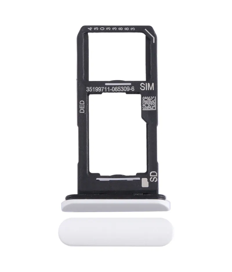 For Sony Xperia 10 II Original SIM + Micro SD Card Tray (White) — image 1