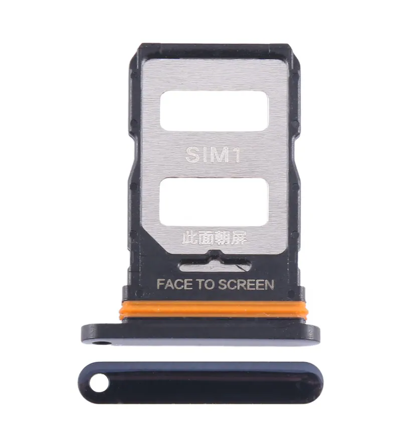 For Xiaomi 13 Lite SIM Card Tray + SIM Card Tray (Black) — image 1