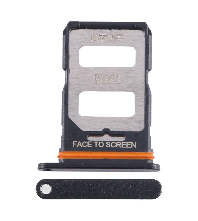 For Xiaomi Poco F5 SIM Card Tray + SIM Card Tray (Black) — image 1