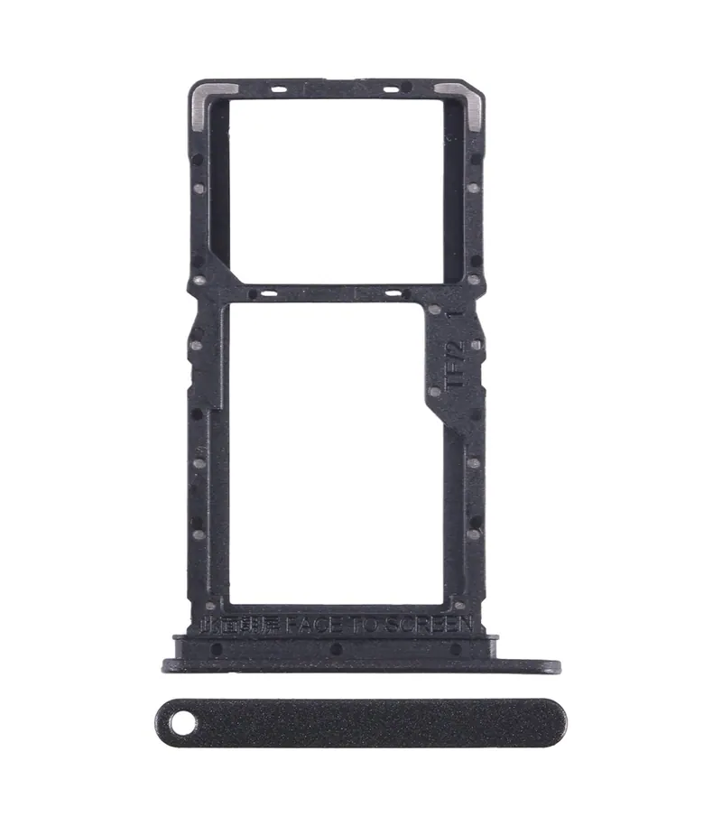 For Xiaomi Redmi Note 13 5G SIM Card Tray + SIM / Micro SD Card Tray (Black) — image 1