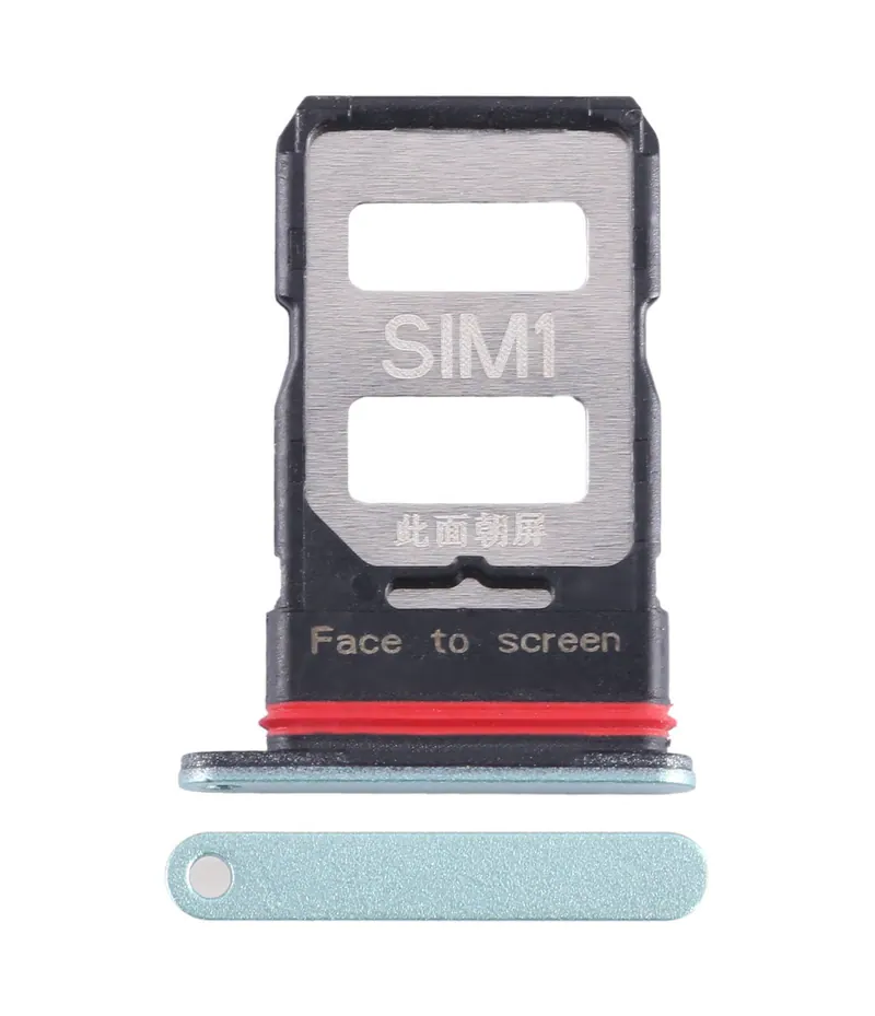 For Xiaomi Redmi K60 Pro SIM Card Tray + SIM Card Tray (Green) — image 1