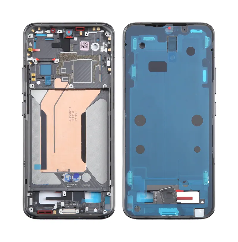 For Xiaomi 14 Original Front Housing LCD Frame Bezel Plate (Black) — image 1