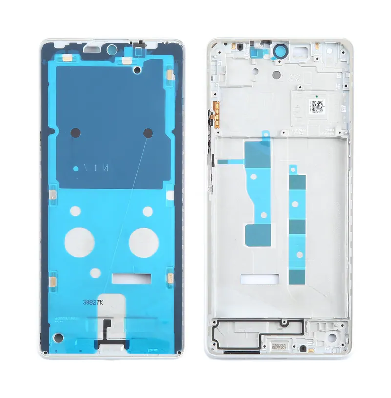 For Xiaomi Redmi Note 13 5G Original Front Housing LCD Frame Bezel Plate (White) — image 1