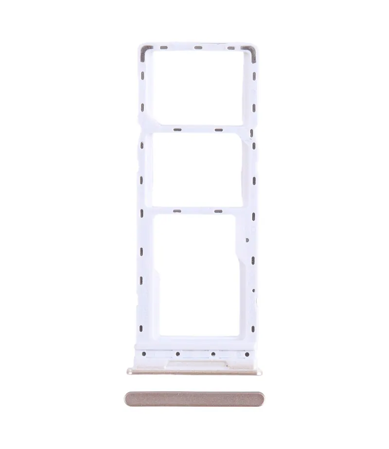 For Tecno Camon 18 P SIM Card Tray + SIM Card Tray + Micro SD Card Tray (Gold) — image 1