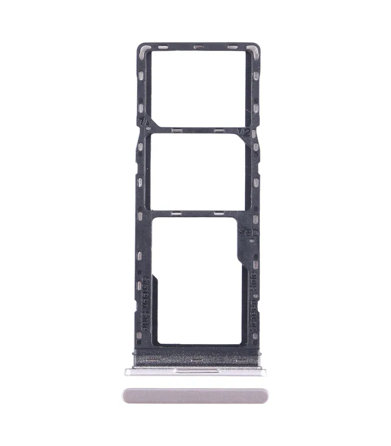 For Tecno Pop 7 Pro BF7 SIM Card Tray + SIM Card Tray + Micro SD Card Tray (Gold) — image 1