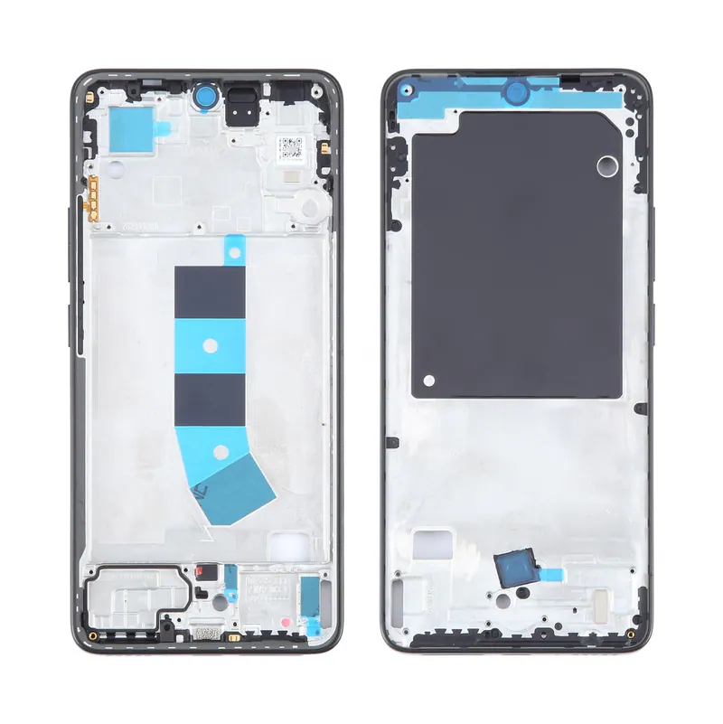For Xiaomi Redmi Note 13 4G Original Front Housing LCD Frame Bezel Plate (Black) — image 1