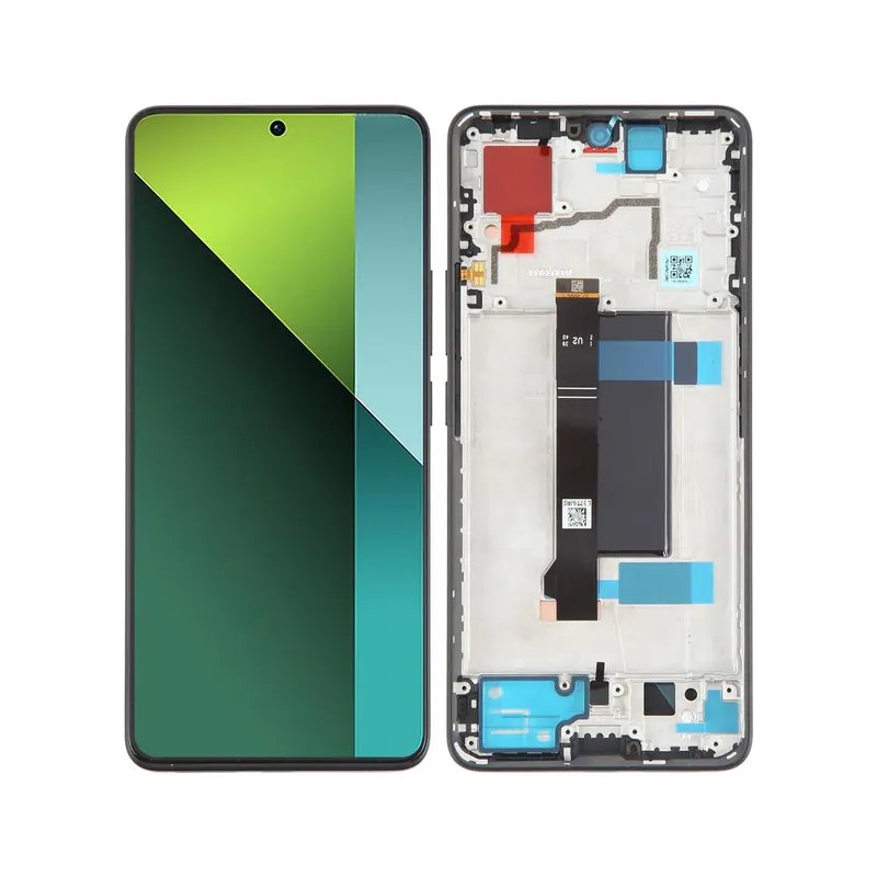 For Xiaomi Poco X6 Original AMOLED Material LCD Screen Digitizer Full Assembly with Frame (Black) — image 1