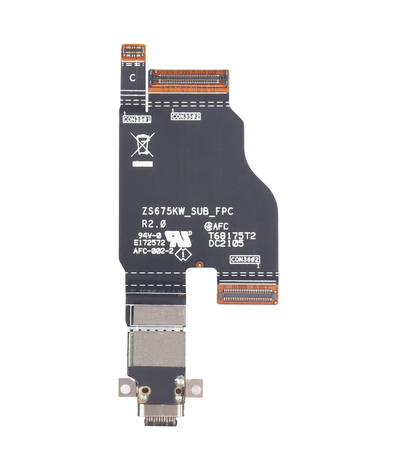 For Asus Smartphone for Snapdragon Insiders ZS675KW Charging Port Flex Cable — image 1