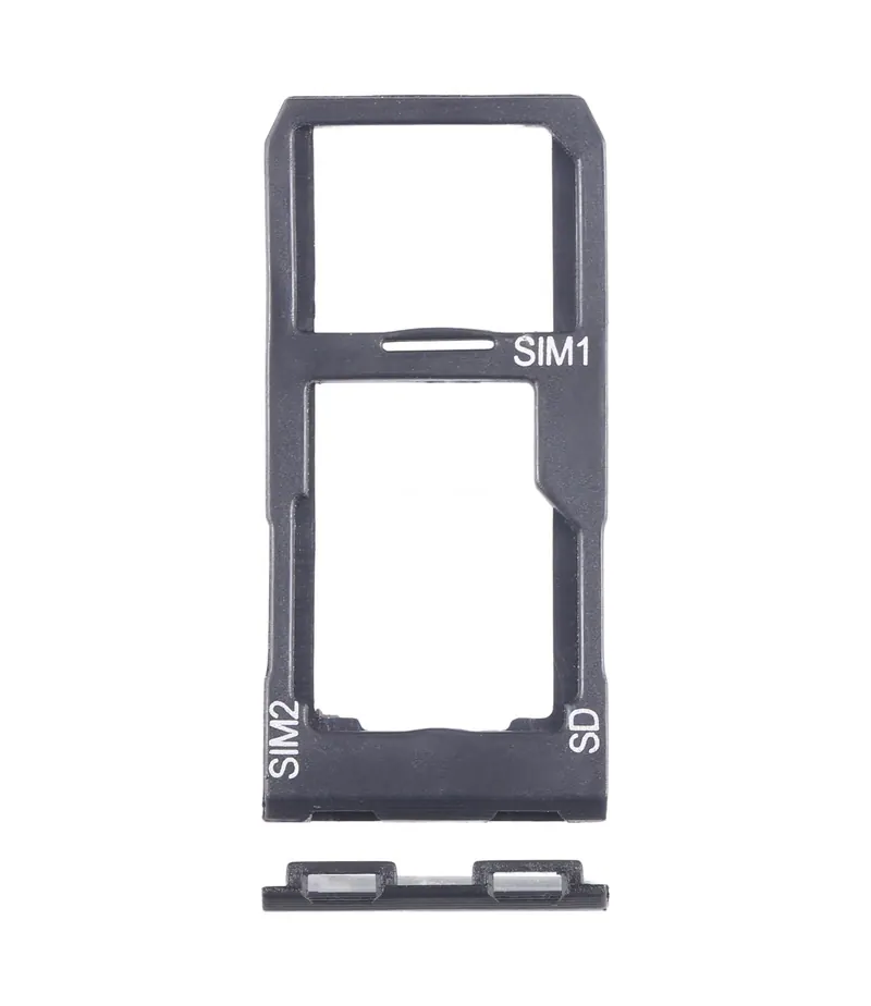 For Sony Xperia 5 II Original SIM Card Tray + SIM / Micro SD Card Tray (Black) — image 1