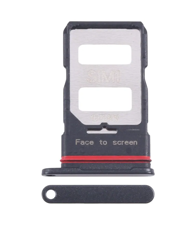 For Xiaomi Poco X6 Pro 5G Original SIM Card Tray + SIM Card Tray (Black) — image 1
